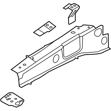 Ford BB5Z-16154-A Upper Rail