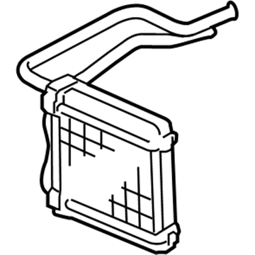 Honda 79110-TF0-G01 Core Sub-Assembly, Heater