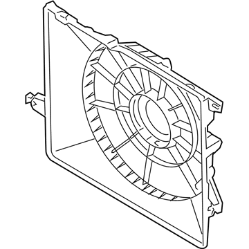 Hyundai 25350-1U200 SHROUD-Radiator