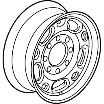 GM 9595870 Hub Cap ASSEMBLY