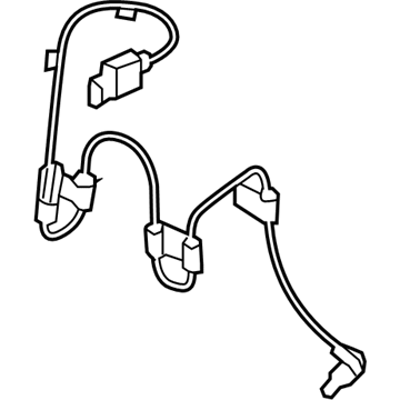 Hyundai 95670-1G000 Sensor-Abs Front Wheel , LH