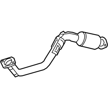 Lexus 17410-36200 Front Exhaust Pipe Assembly