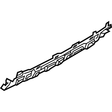 BMW 51-11-7-458-879 Reinforcement, Bumper, Rear Bottom