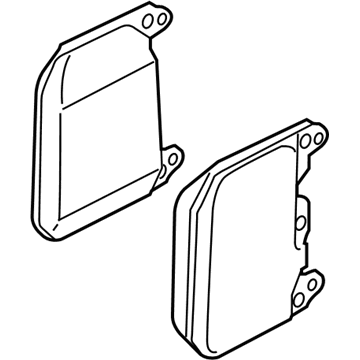 BMW 34-10-6-872-334 Front Brake Pads