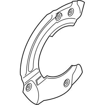 BMW 34-11-6-858-626 Protection Plate Right