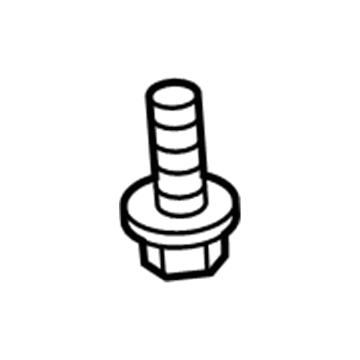 Mopar 6104424AA Bolt-HEXAGON Head