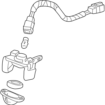 Acura 34100-S30-A02 Light Assembly, License