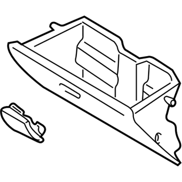 Nissan 68500-3Y11D Box - Glove