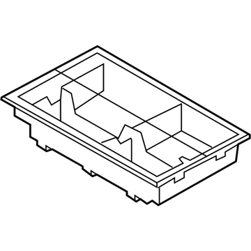 Hyundai 85725-4Z000-4X Tray Assembly-Luggage Floor Under