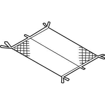 Hyundai 85720-2W900-RYN Net Assembly-Luggage Floor