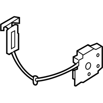 Nissan 84630-3AN0A Trunk Lid Lock Assembly
