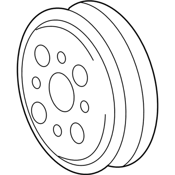 Lexus 16173-0S011 PULLEY, Water Pump