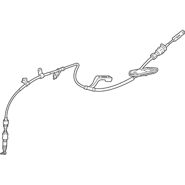 Lexus 33820-06590 Cable Assembly, TRANSMIS