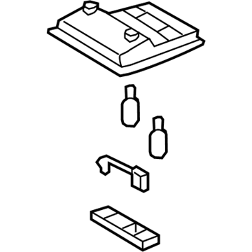 Lexus 81260-60A91-A0 Lamp Assy, Map