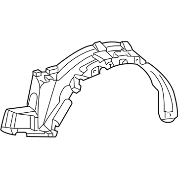 Toyota 53875-0C030 Fender Liner