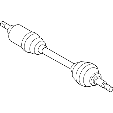 Hyundai 49500-1E011 Shaft Assembly-Drive, LH