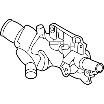 Nissan 11060-1FD0A Water Outlet