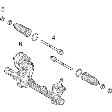 Ford EB5Z-3504-R Steering Gear