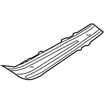 Nissan 75176-CK030 Reinforce-Front Side Member Extension, R