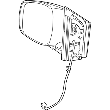 Mopar 5113350AN Mirror-Outside Rearview