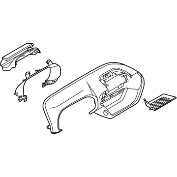 Ford M1PZ-78044D70-BD PANEL - INSTRUMENT