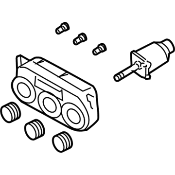 Hyundai 97250-2C760 Heater Control Assembly