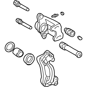 Lexus 47750-34030 Rear Driver Disc Brake Cylinder Assembly