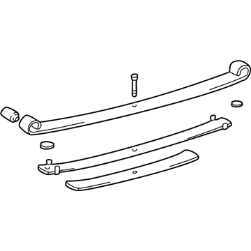 Toyota 48210-04H01 Spring Assembly