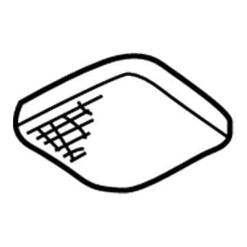 Nissan 26411-50J00 Lens-Room Lamp