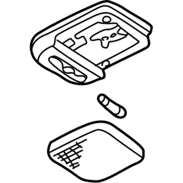 Infiniti 26410-5W901 Lamp Assembly-Room