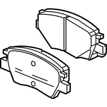 GM 42793332 Brake Pads