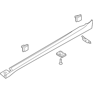 Hyundai 87751-3V000 Moulding Assembly-Side Sill, LH