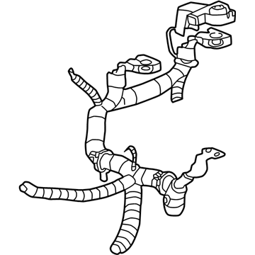 Mopar 56050300AG Alternator And Battery Wiring