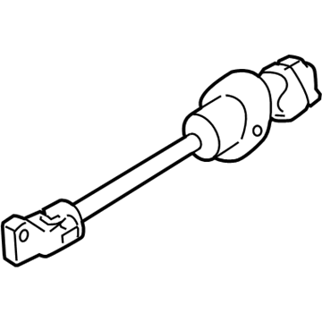 GM 19256700 Steering Gear Coupling Shaft Assembly