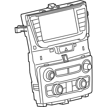 GM 92268061 Dash Control Unit