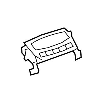 GM 23369582 Dash Control Unit