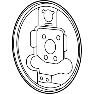 Mopar 5191298AA Bracket-Brake Backing