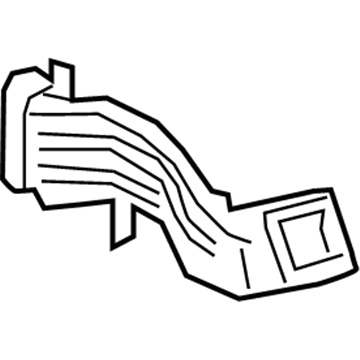 Toyota 58863-06140 Center Duct