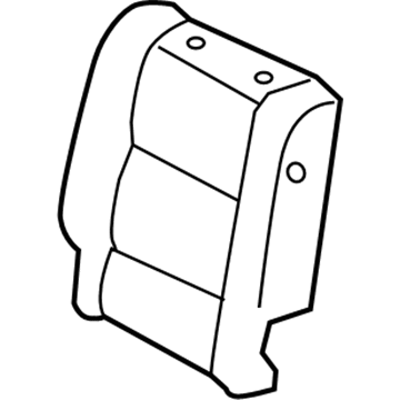 Toyota 71077-0C190-B2 Seat Back Cover