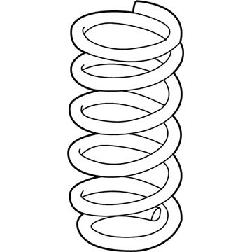 Infiniti 54010-4GE0A Front Suspension-Coil Spring
