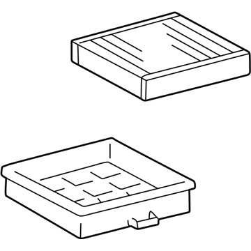 Lexus 88508-50060 Clean Air Filter Sub-Assembly