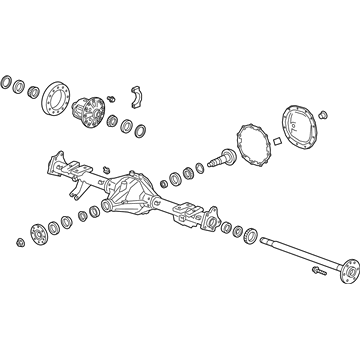 GM 84686548 Axle Assembly