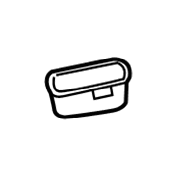 Honda 81231-TE0-A01ZC Knob, R. FR. Seat Reclining *NH686L* (WARM GRAY)