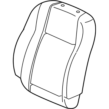 Honda 81127-TS8-A62 Pad, R. FR.