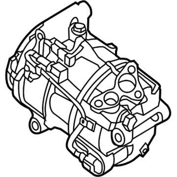 Nissan 92600-3SH1C Compressor-Air Conditioner