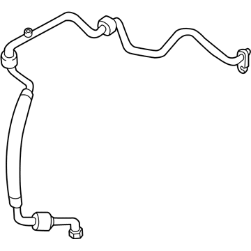 Nissan 92480-3SG0A Hose-Flexible, Low