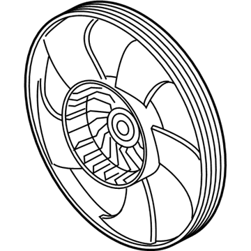 Honda 19020-5PA-A01 Fan, Cooling