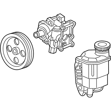 Mopar 52013980AE Power Steering Pump And Pulley