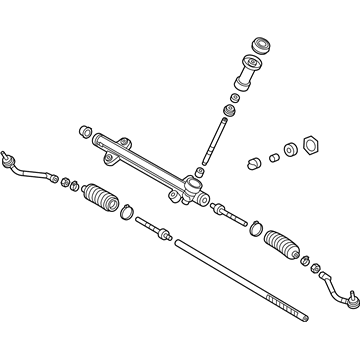 Hyundai 56500-3Q000 Gear Assembly-Steering