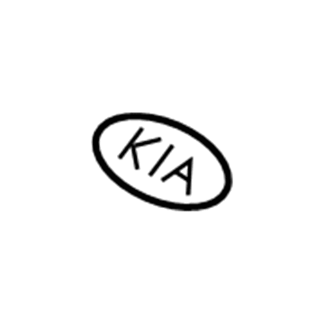 Kia 86310J5000 Kia Sub-Logo Assy